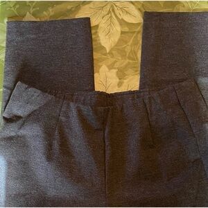 NWT J Jill pull on pants in charcoal gray. These are high-quality slacks.